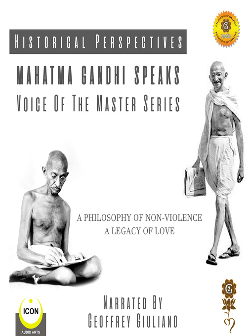 Title details for Mahatma Gandhi Speaks - Voice Of The Master Series by Geoffrey Giuliano - Available